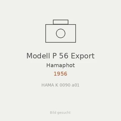 Modell P 56 Export