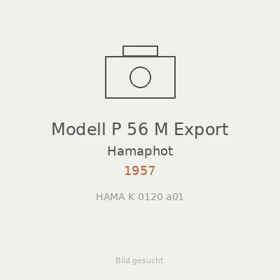 Modell P 56 M Export