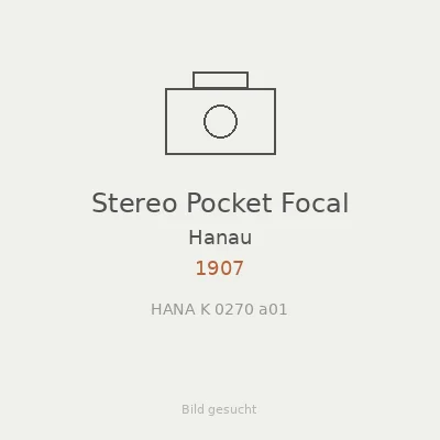 Stereo Pocket Focal