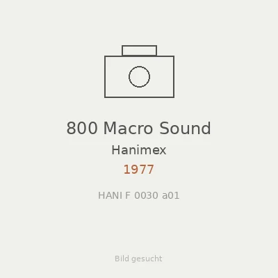 800 Macro Sound