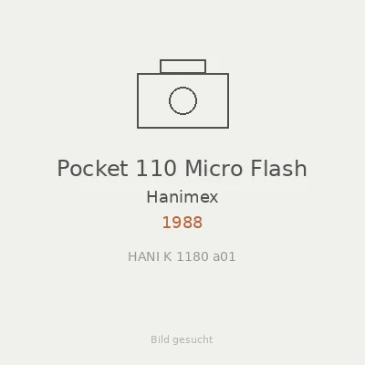 Pocket 110 Micro Flash