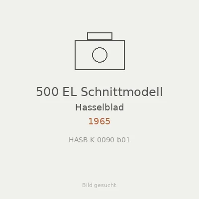 500 EL Schnittmodell