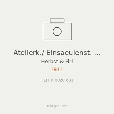 Atelierk./ Einsaeulenst. 24x30