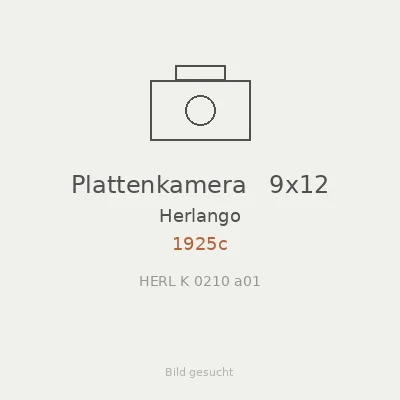 Plattenkamera   9x12