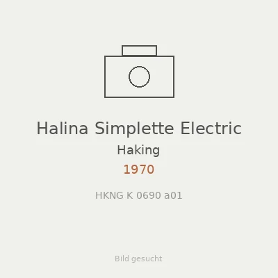 Halina Simplette Electric