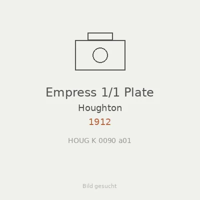 Empress 1/1 Plate