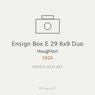 Ensign Box E 29 6x9 Duo