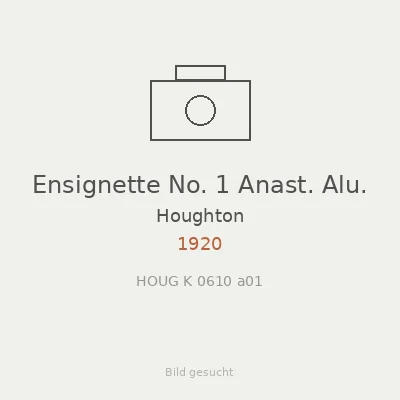 Ensignette No. 1 Anast. Alu.