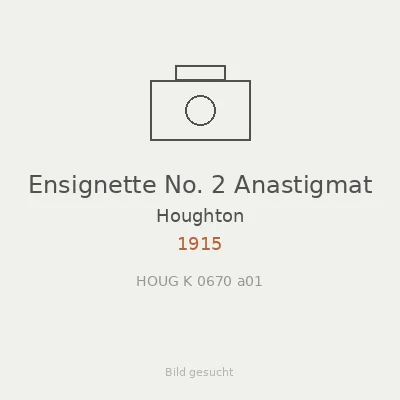 Ensignette No. 2 Anastigmat