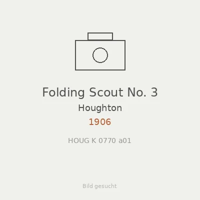 Folding Scout No. 3