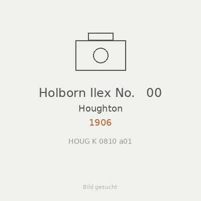 Holborn Ilex No.   00