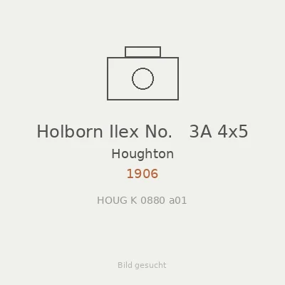 Holborn Ilex No.   3A 4x5