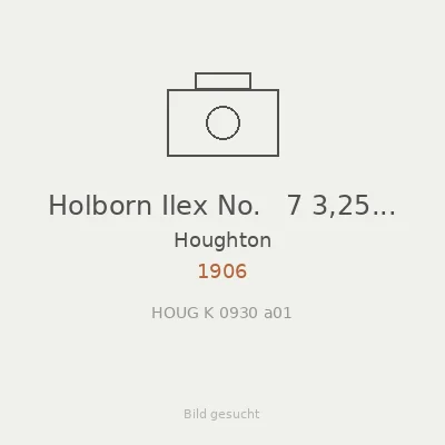 Holborn Ilex No.   7 3,25x4,25