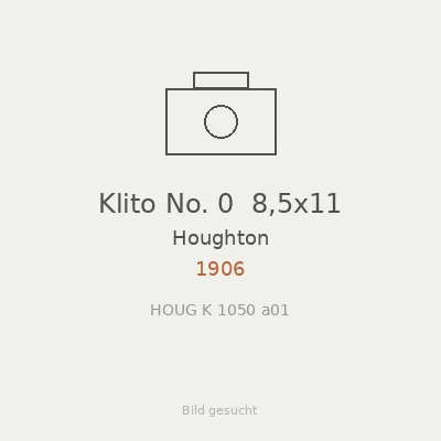 Klito No. 0  8,5x11