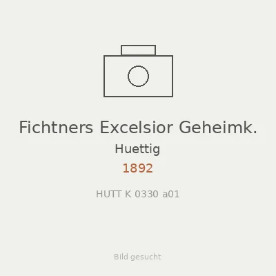 Fichtners Excelsior Geheimk.