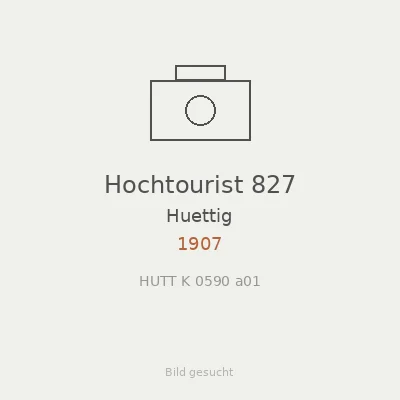Hochtourist 827