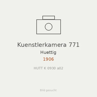 Kuenstlerkamera 771