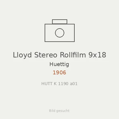 Lloyd Stereo Rollfilm 9x18