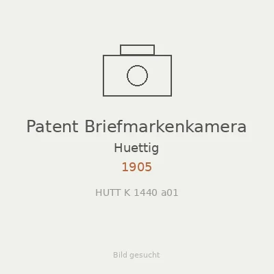 Patent Briefmarkenkamera