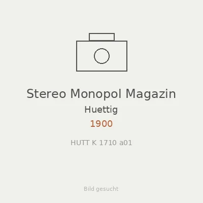 Stereo Monopol Magazin