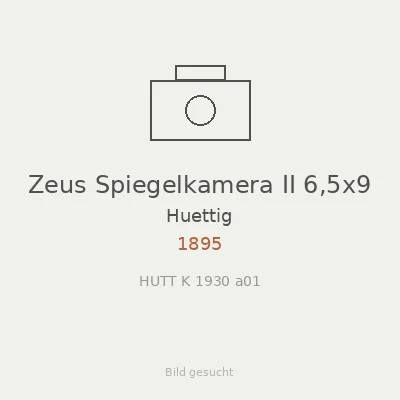 Zeus Spiegelkamera II 6,5x9