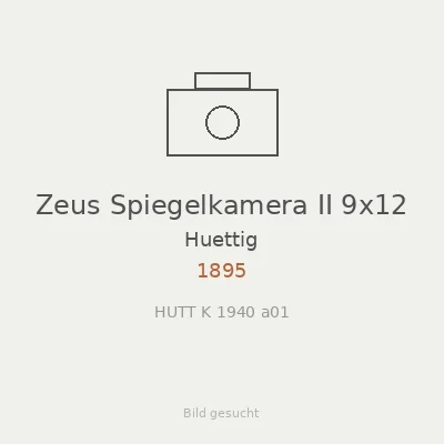 Zeus Spiegelkamera II 9x12