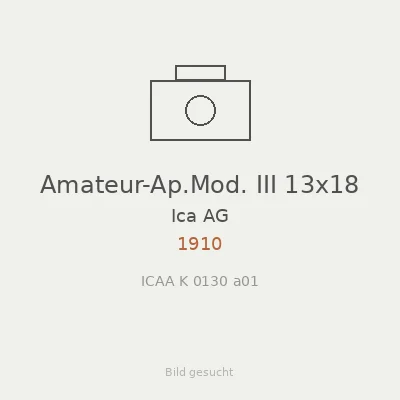 Amateur-Ap.Mod. III 13x18