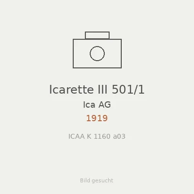Icarette III 501/1