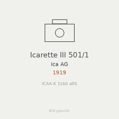 Icarette III 501/1