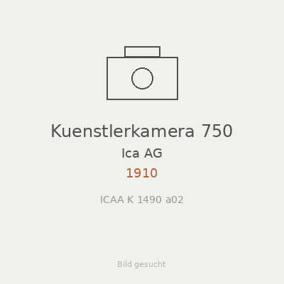 Kuenstlerkamera 750