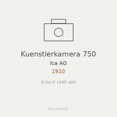Kuenstlerkamera 750