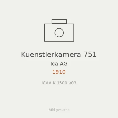Kuenstlerkamera 751