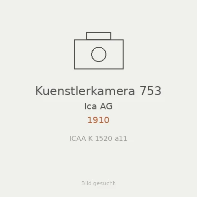 Kuenstlerkamera 753