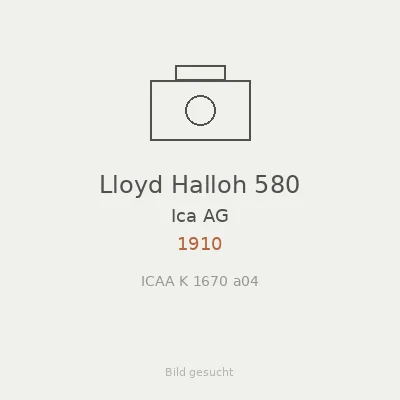 Lloyd Halloh 580