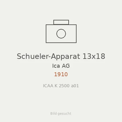 Schueler-Apparat 13x18
