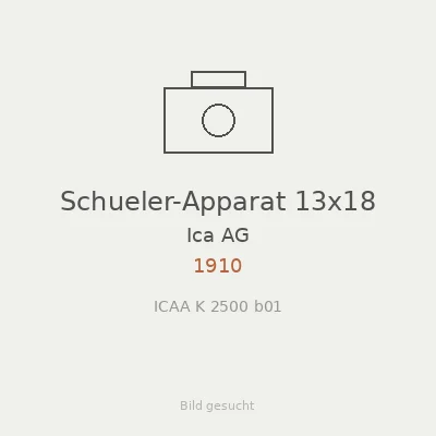 Schueler-Apparat 13x18