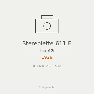 Stereolette 611 E