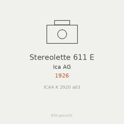 Stereolette 611 E