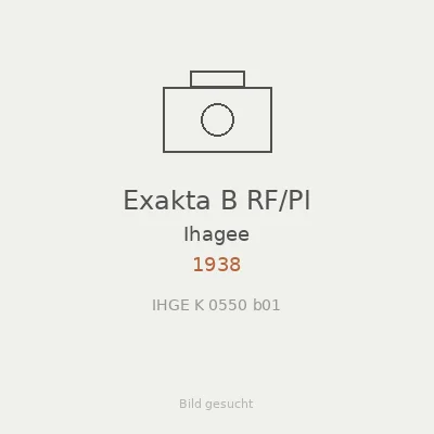 Exakta B RF/Pl