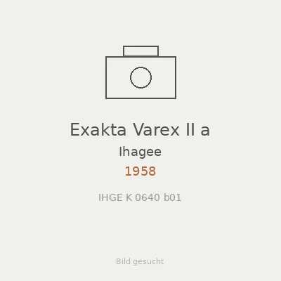 Exakta Varex II a