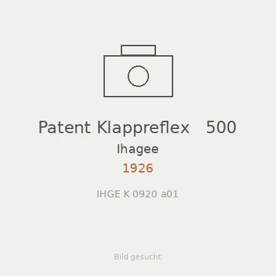 Patent Klappreflex   500