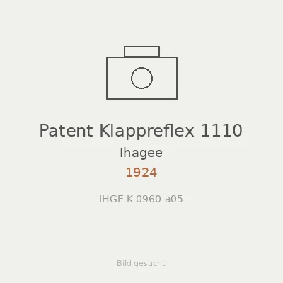 Patent Klappreflex 1110