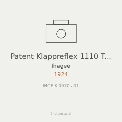 Patent Klappreflex 1110 Tropen