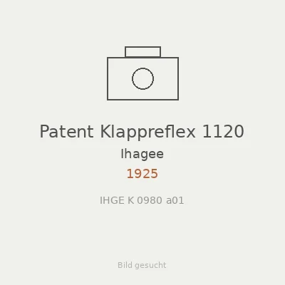 Patent Klappreflex 1120