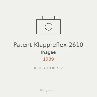 Patent Klappreflex 2610