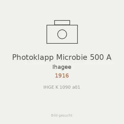Photoklapp Microbie 500 A