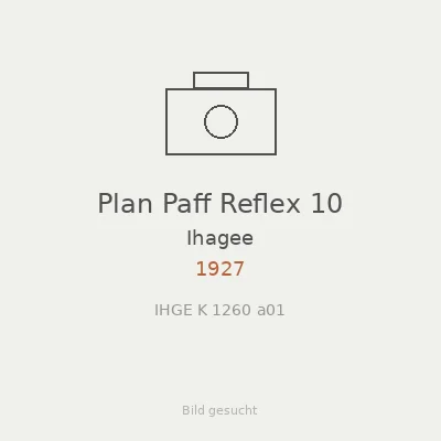 Plan Paff Reflex 10