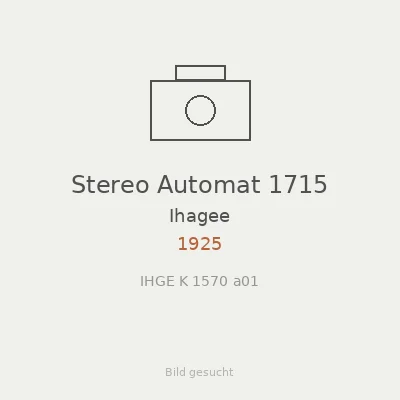 Stereo Automat 1715