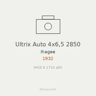 Ultrix Auto 4x6,5 2850