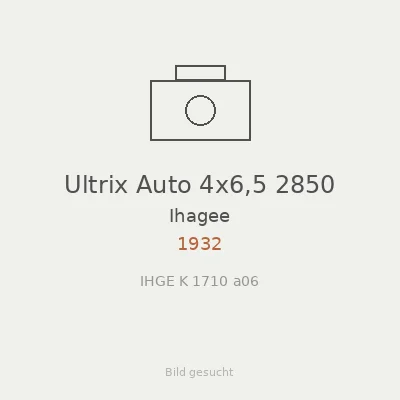 Ultrix Auto 4x6,5 2850